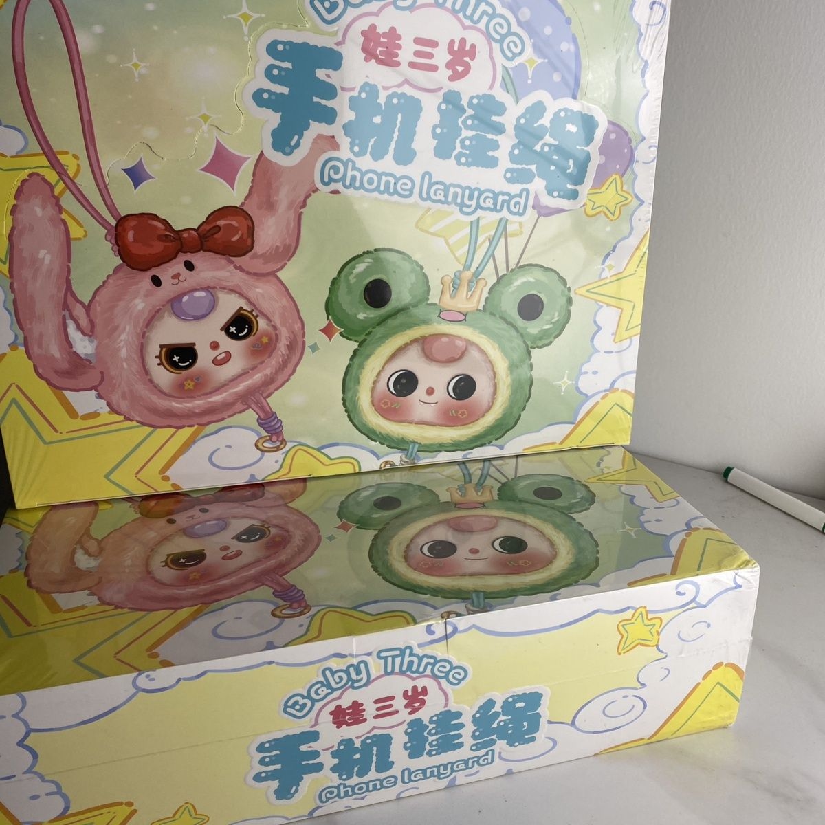 Baby Products For Face - Bebek Üç Telefon Askısı Kör Kutu