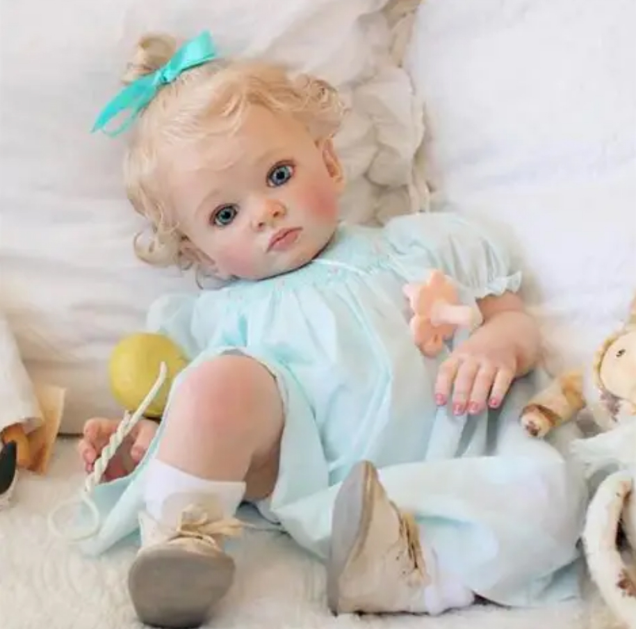 Baby Products Hair - 24 inç Sarı Saçlı Tutti Bitmemiş