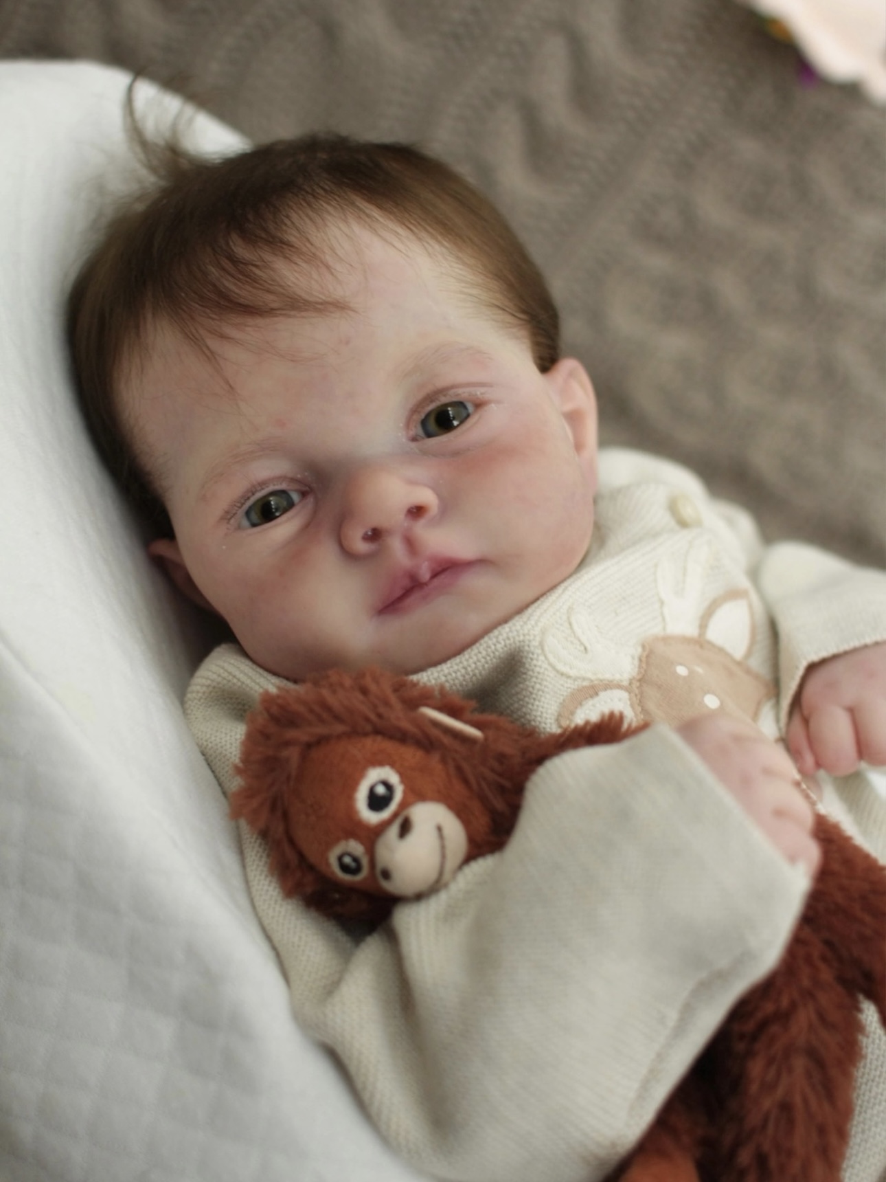 Baby Products Hair - Cokela 20 inç/50 cm Gerçek bebek