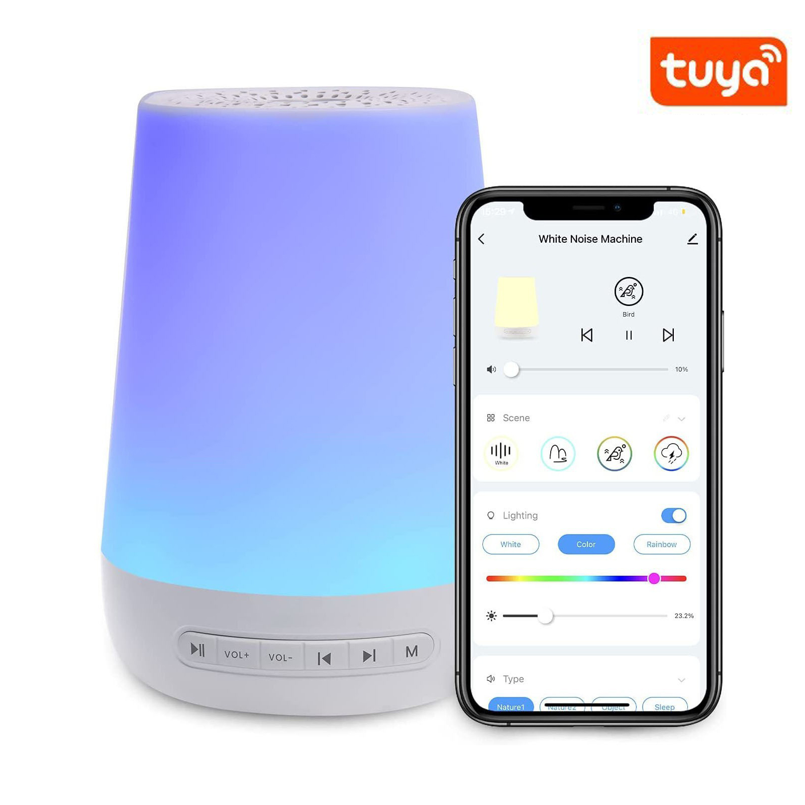 White Noise Machine Baby - Beyaz Gürültü Ses Makinesi Bebek Uyku