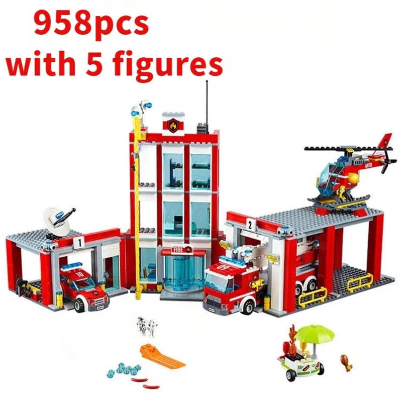 Şehir İtfaiye İstasyonu Heliko - Lego Set City incelemesi ve fiyatı
