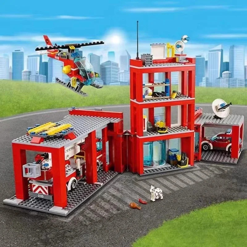 Şehir İtfaiye İstasyonu Heliko - Lego Set City incelemesi ve fiyatı