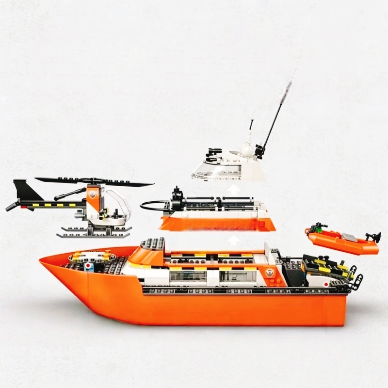 742 adet kurtarma teknesi heli - Lego Set City incelemesi ve fiyatı