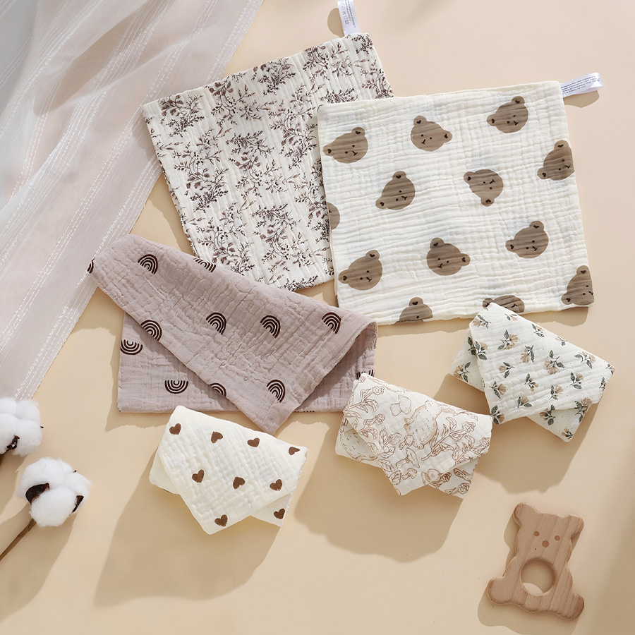3/5 Parça Gazlı Kare Havlular, - Baby Products For Face incelemesi ve fiyatı